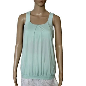 Lululemon Nouveau Limits Tank Top Sports Bra Sea Mist Size 4